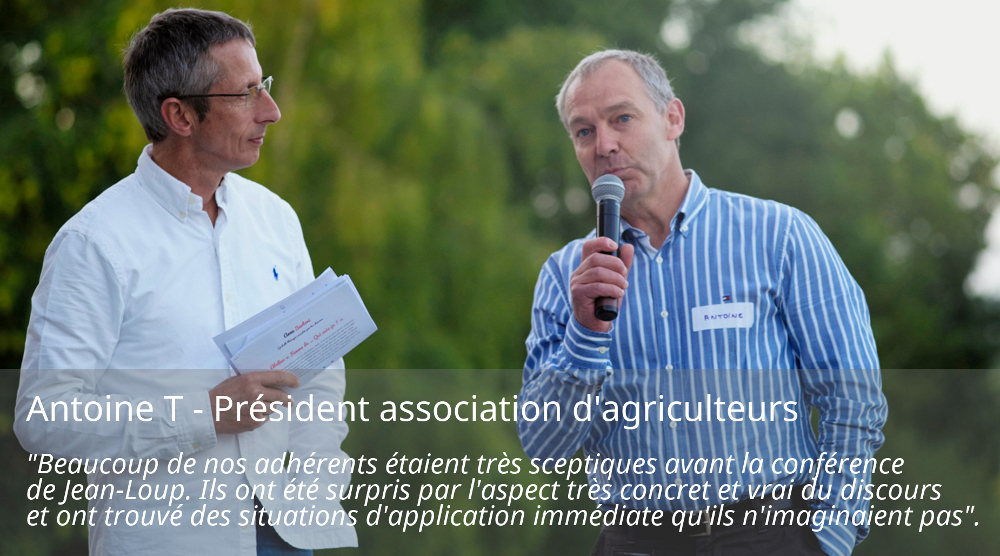 antoine président association agriculteurs